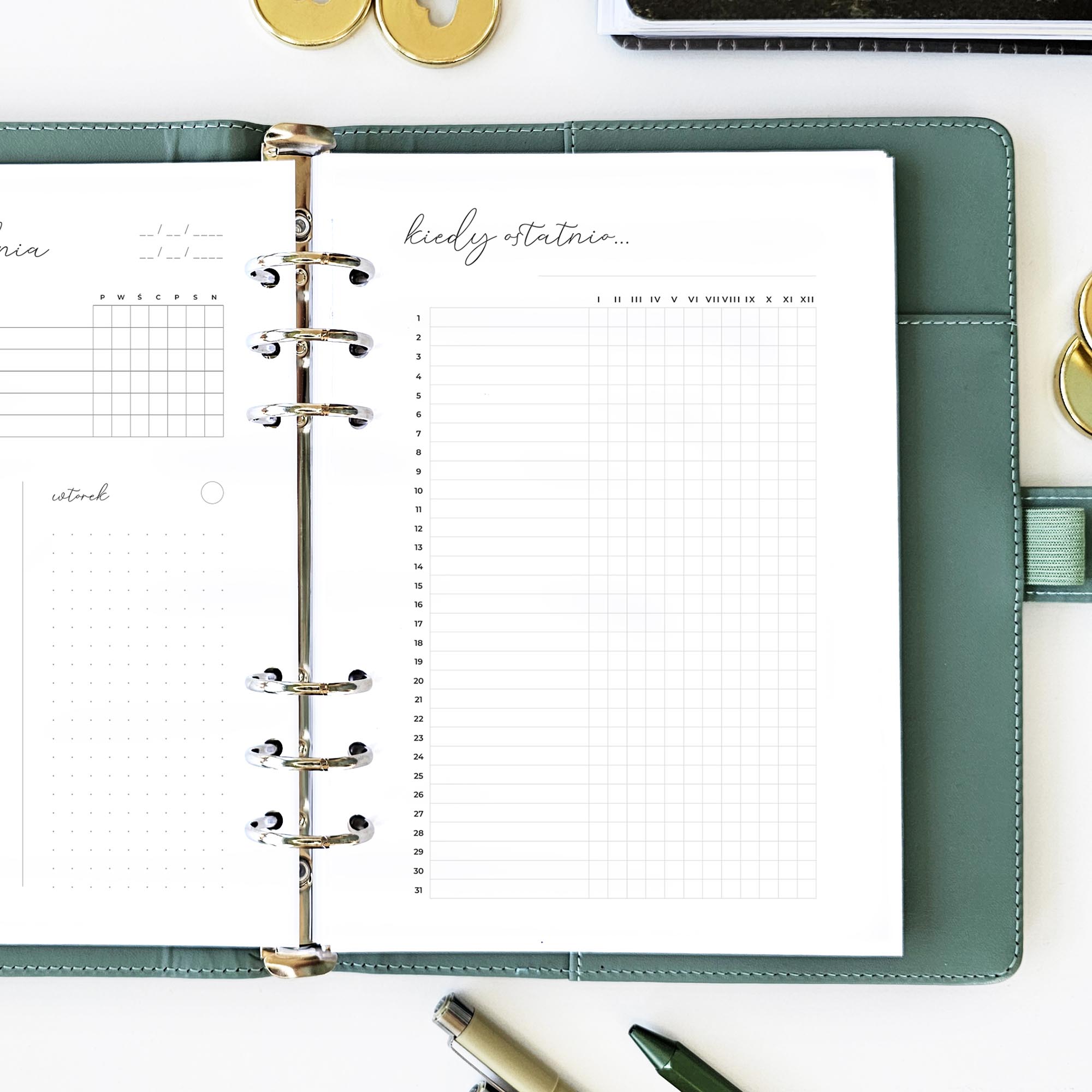 kiedy ostatnio - tracker obowiązków rocznych