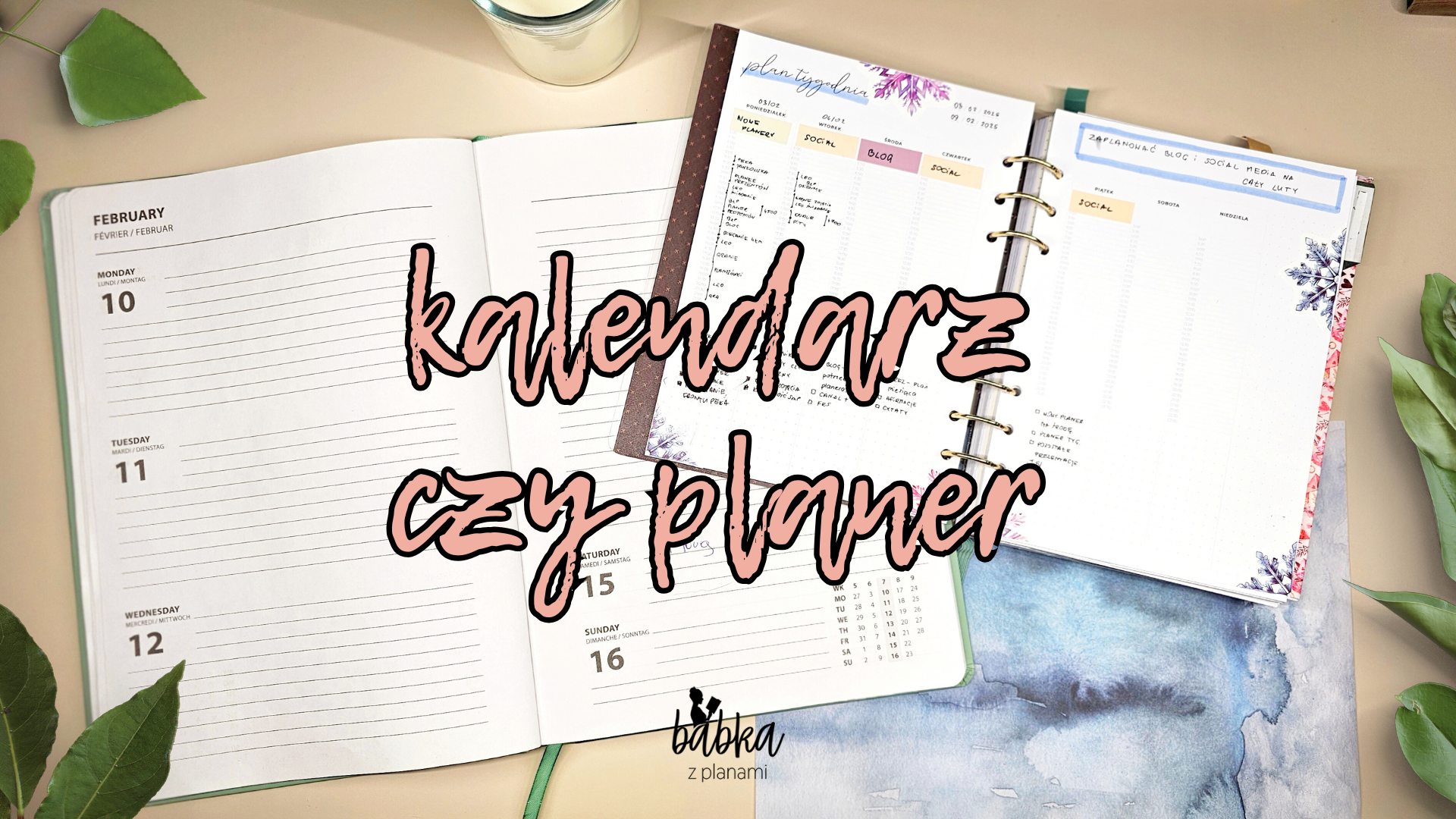 kalendarz czy planer